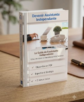 Le GUIDE COMPLET "DEVENIR ASSISTANTE FREELANCE + BONUS CONCRET"