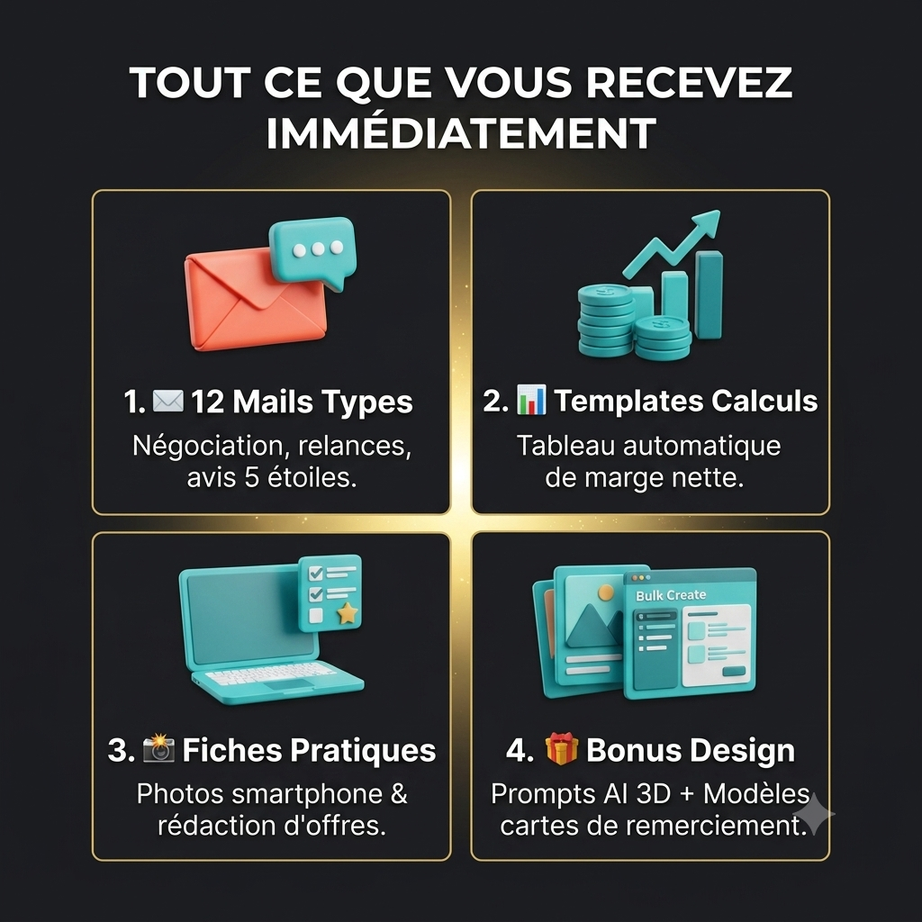 Le Kit du Pro Indépendant — 12 Mails, Templates & Calculateurs de Marge