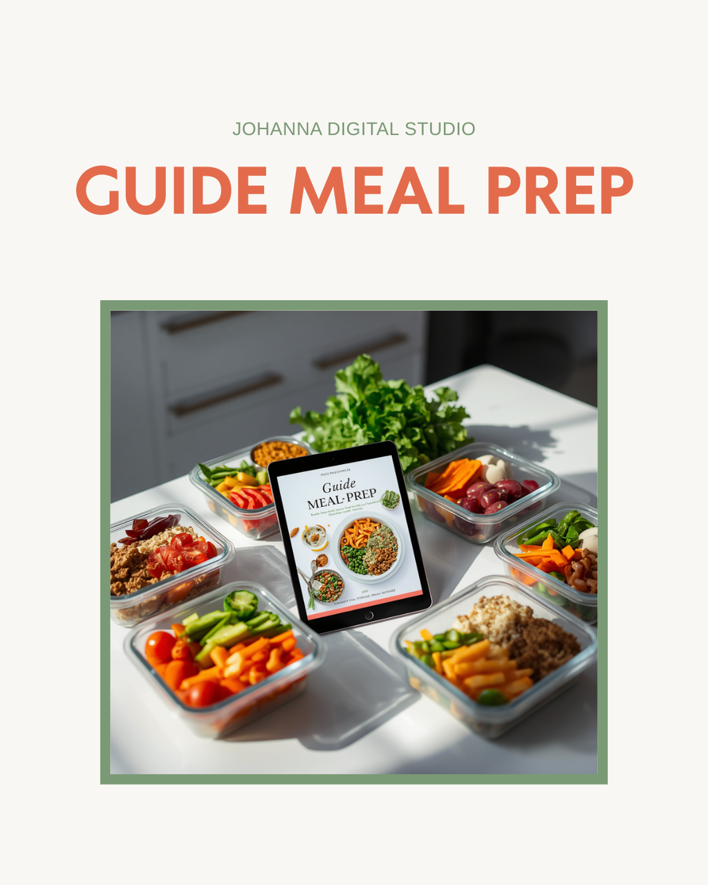 Guide Meal Prep — Johanna Digital Studio