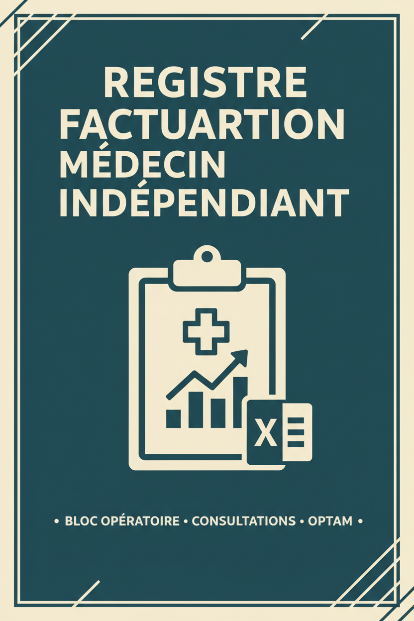 Registre Facturation Médecin Indépendant - Bloc Opératoire & Consultations