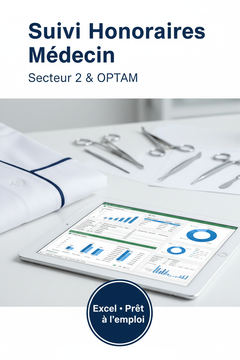 Suivi Honoraires Médecin - Secteur 2 & OPTAM